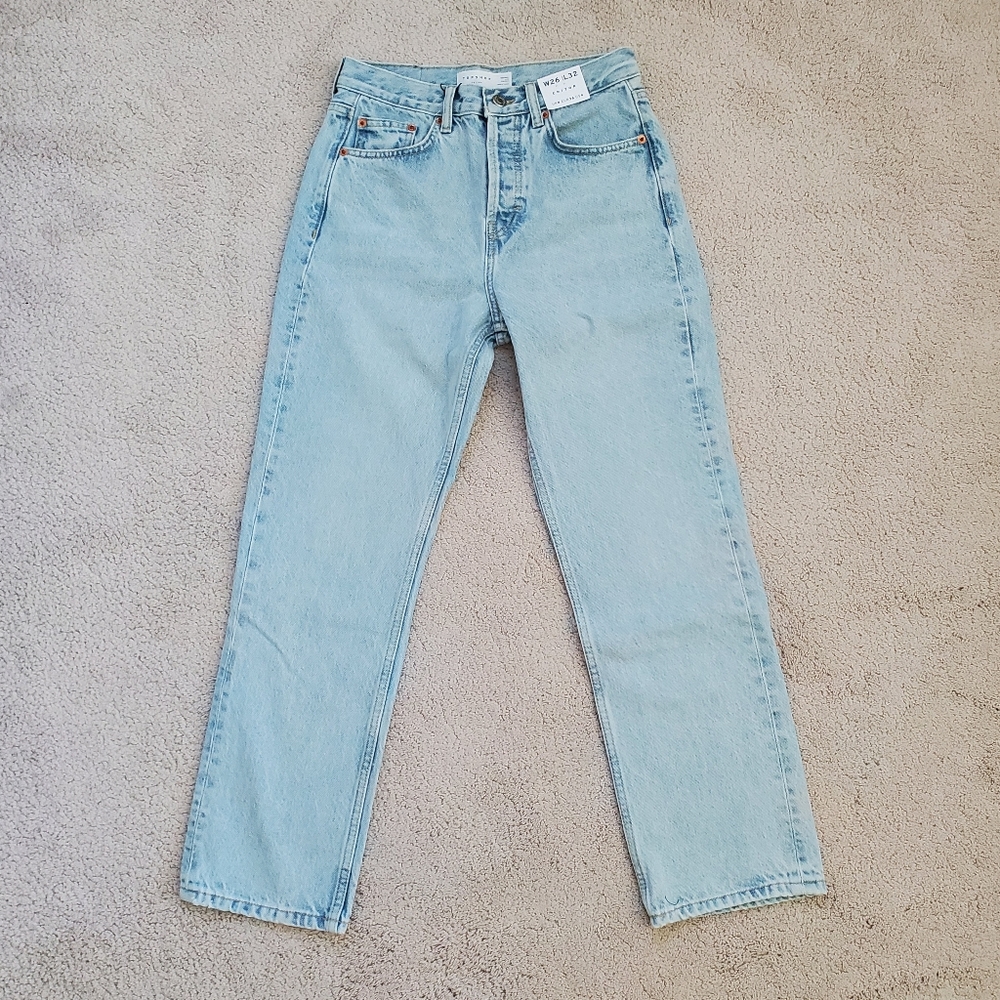 Topshop Editor Jeans in Bleach - Picture 4 of 8